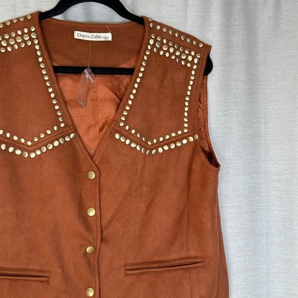 CHERRY CLOTH SWAID VEST SIZE(L) - Picture 5 of 8